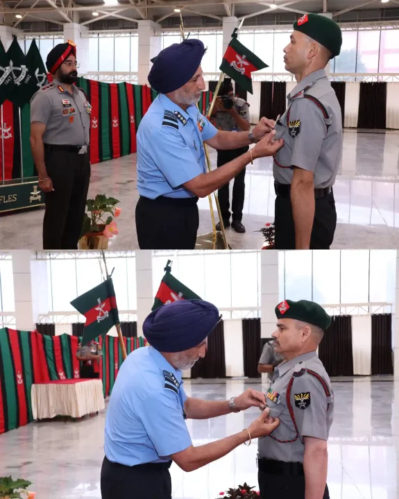 Air Marshal Walia Commending 1