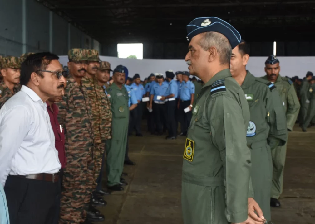 Air Mshl Tarun Chaudhry Talking