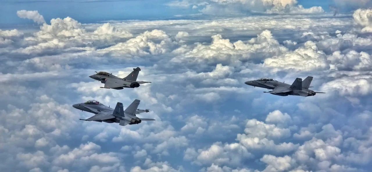 Aircrafts Flying