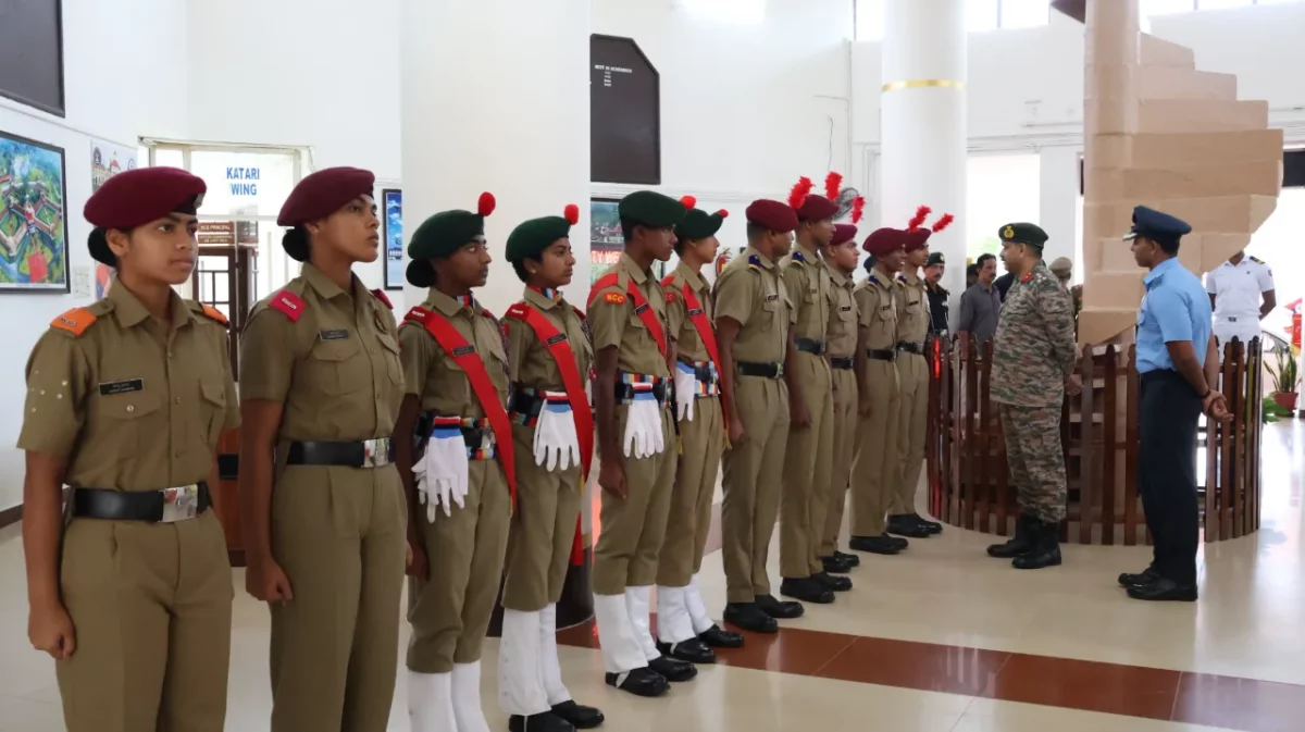 Brig Rajeev S.Nair Interacting with Cadets 1