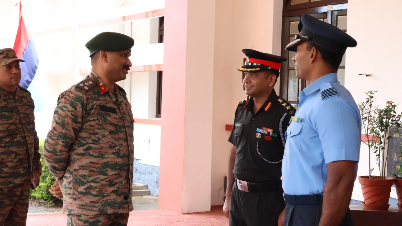 Brig Rajeev S.Nair and Other Officers