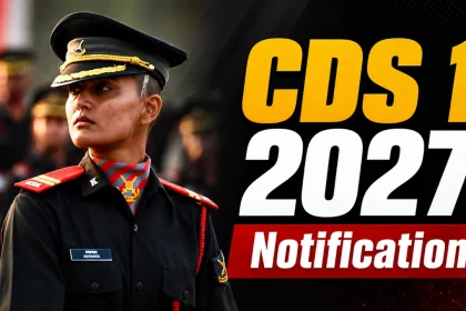 CDS 1 2027 Notification