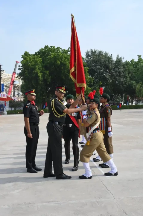 Cadet Holding Flag 1