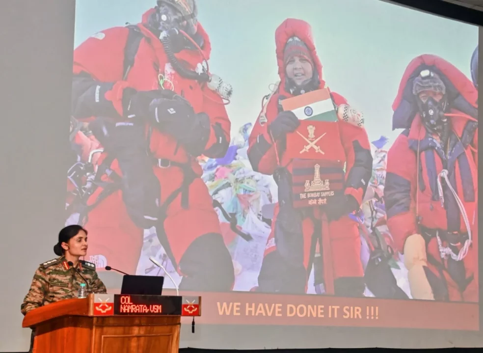 Col Namrata Talking