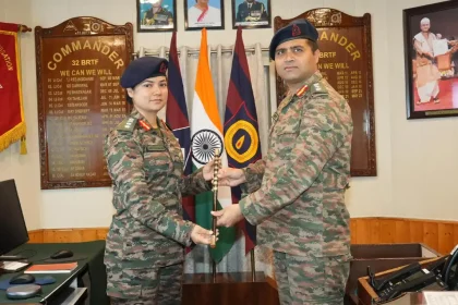 Colonel Shikha Bhadauria Takes Command of 32 BRTF Under BRO’s Project BEACON
