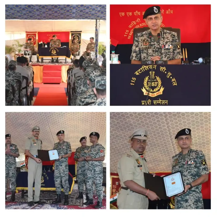 DG BSF Shri Praveen Kumar Giving Award