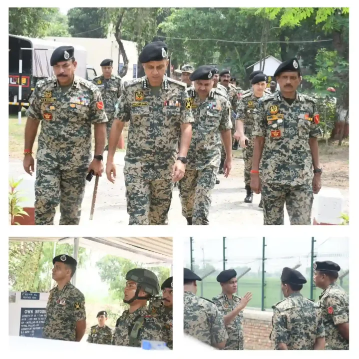 DG BSF Shri Praveen Kumar and Other Officers