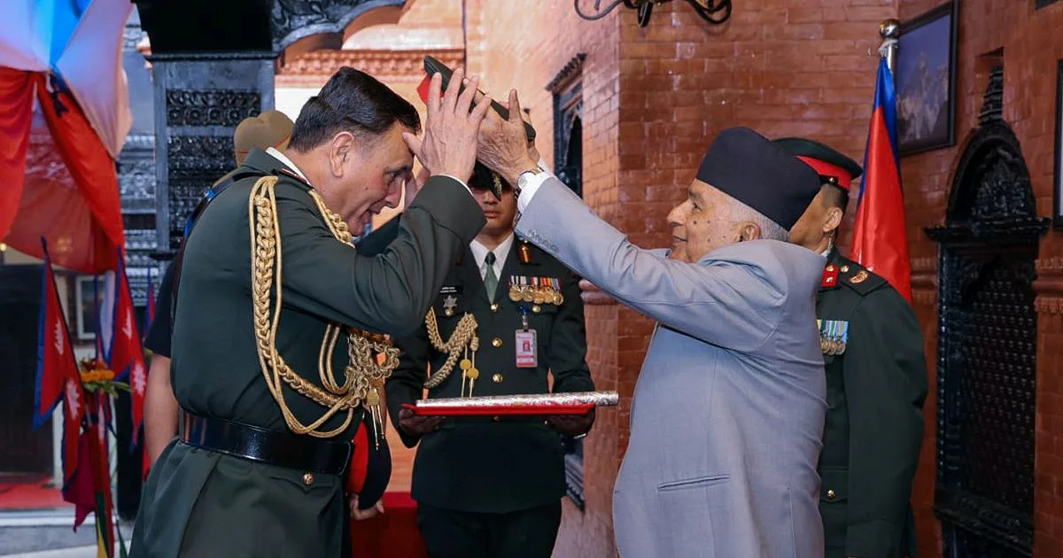 General Dhiraj Seth Getting Cap