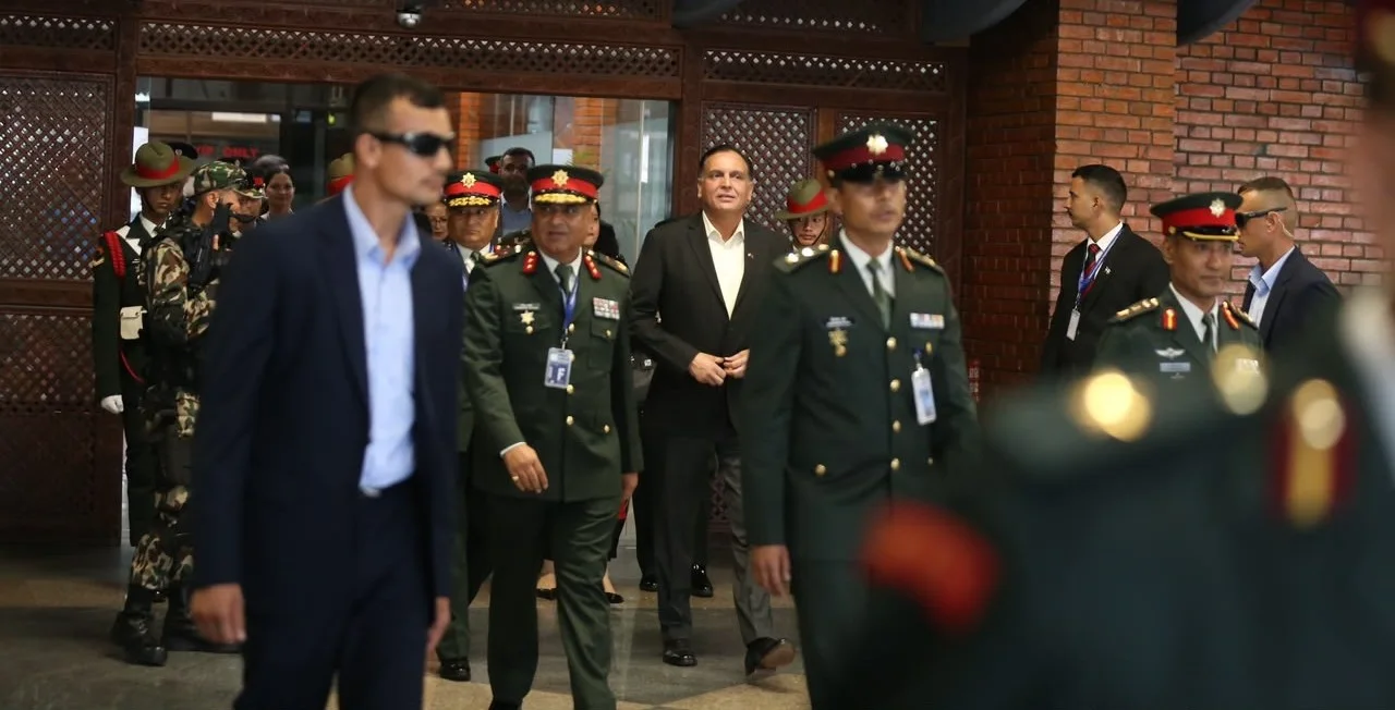 General Dhiraj Seth Walking
