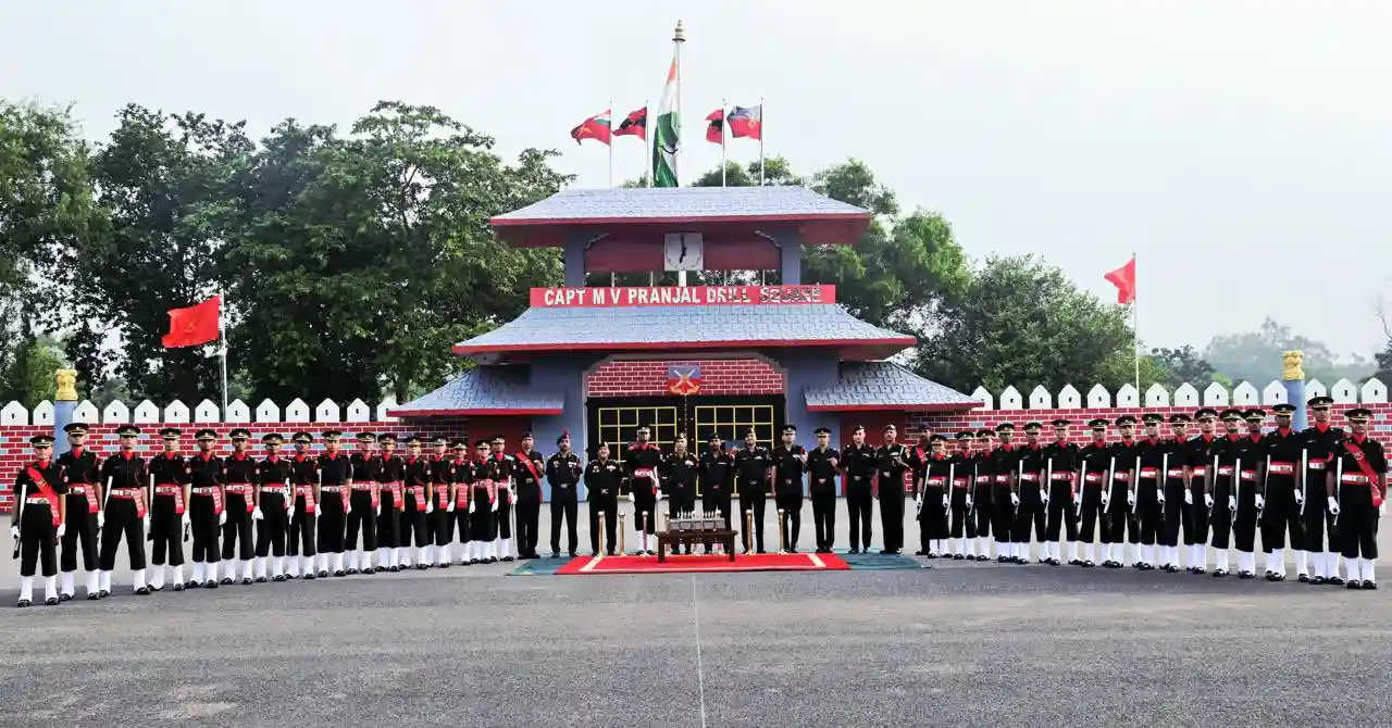 Group Photo of Officers and OCs