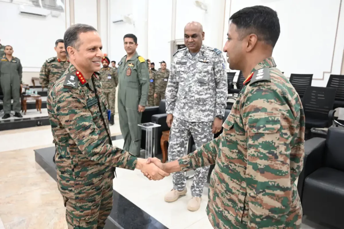 HACC Serial 50 Officers Visit Kharga Corps to Study Evolving Western Front Battlespace and Joint Operations