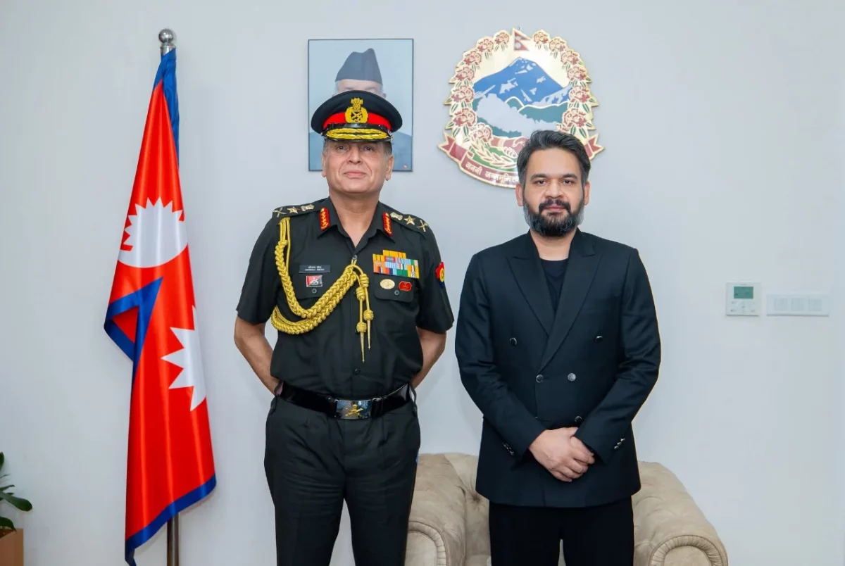 Indian Army Chief General Dhiraj Seth Meets Nepal PM Balendra Shah in Kathmandu