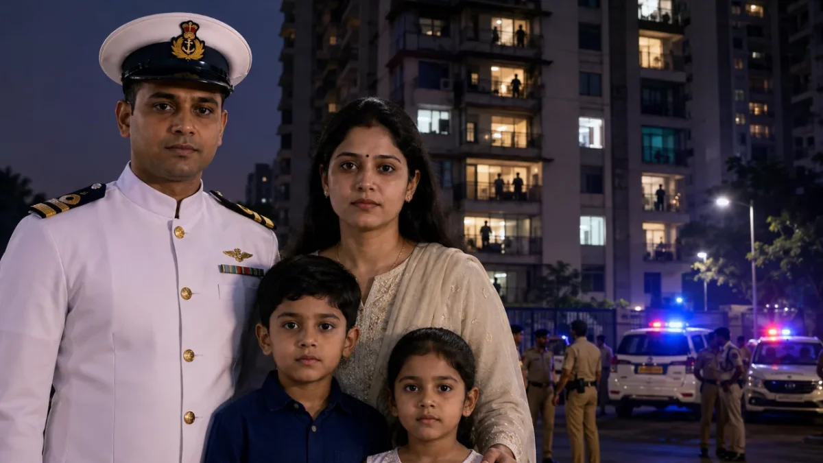 Indian Navy Sailor, Wife and Two Children Found Dead at Mumbai’s Navy Nagar Residence