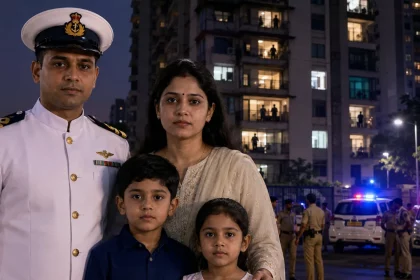 Indian Navy Sailor, Wife and Two Children Found Dead at Mumbai’s Navy Nagar Residence