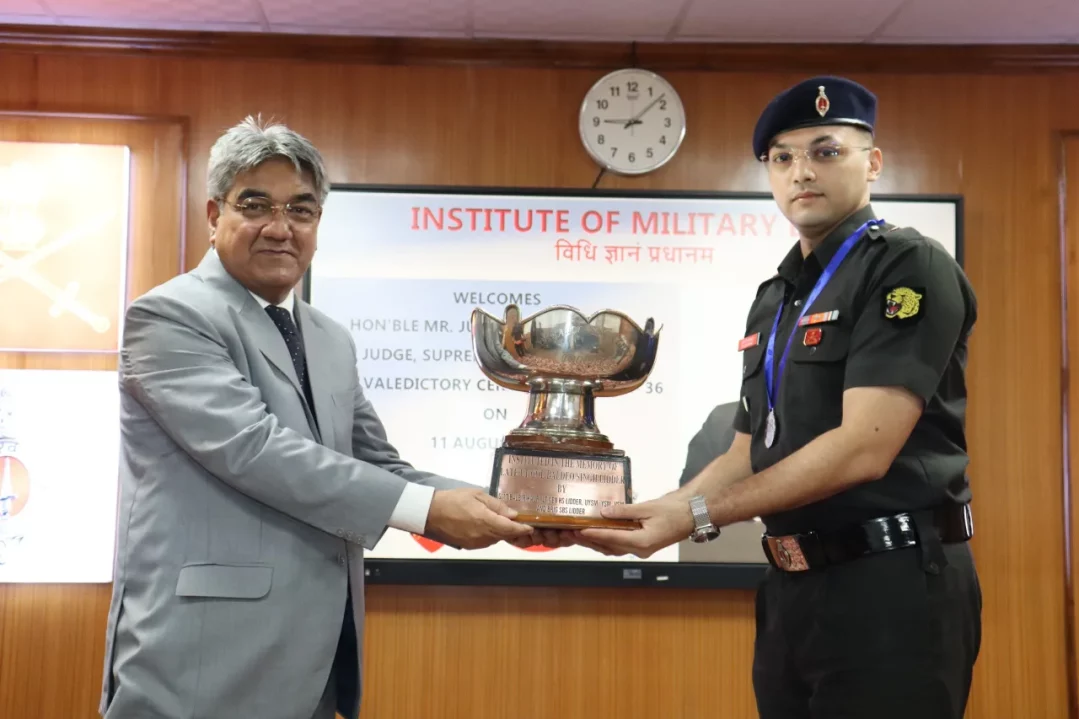 Justice Vijay Bishnoi Giving Award
