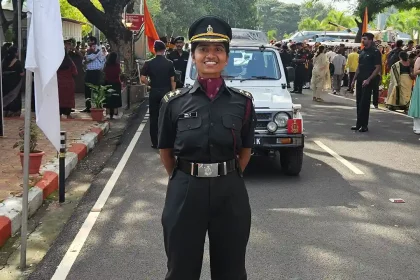 Lieutenant Devika P Chooses the Army to Carry Forward Her Father's Service