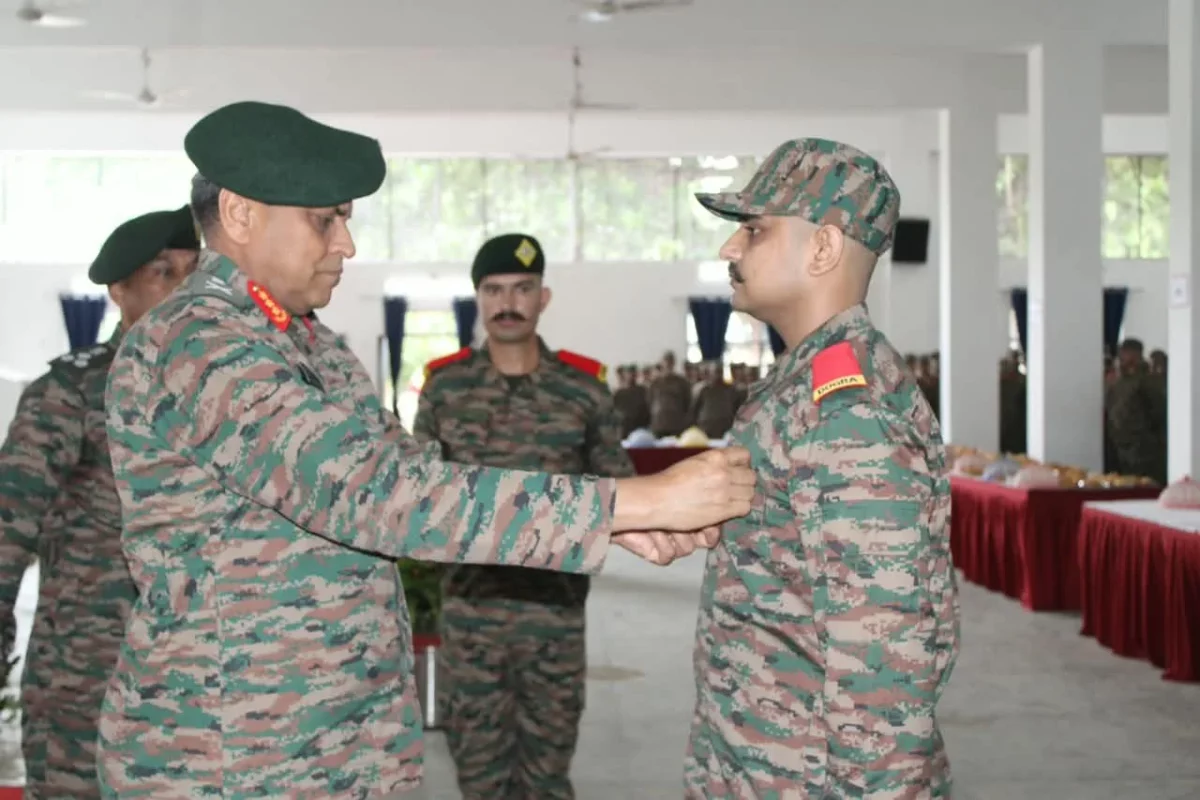 Lt Gen Anindya Sengupta Reviews Training and Operational Readiness at Ayodhya Military Station