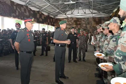 Lt Gen Anindya Sengupta Interacting