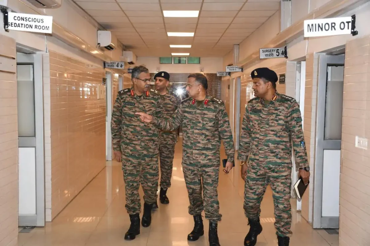 Lt Gen Balakrishnan Jayan Reviews Dental Healthcare and Operational Preparedness at CMDC (NC)