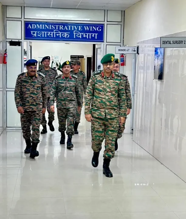 Lt Gen Balakrishnan Jayan Walking
