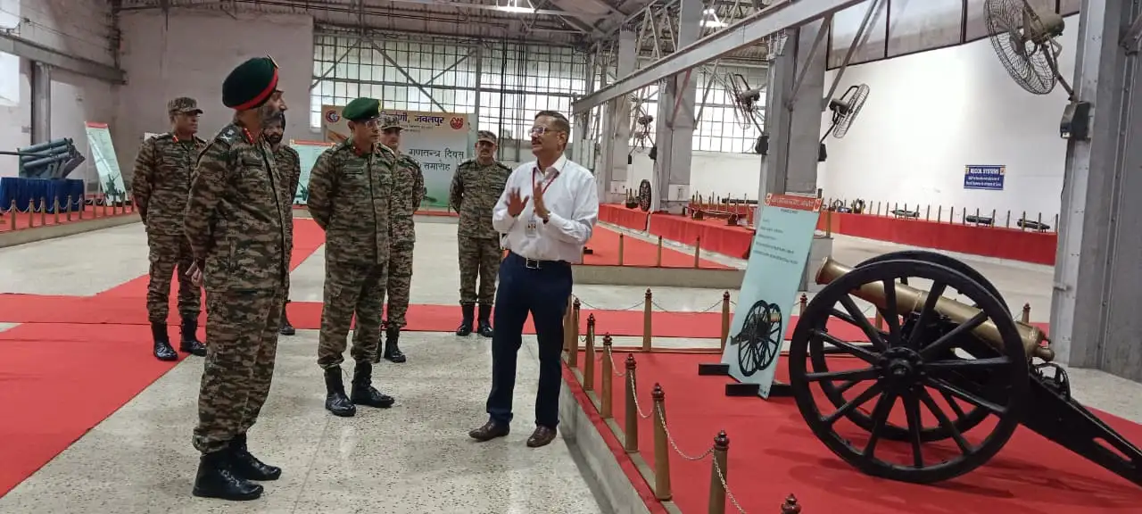 Lt Gen HS Vandra Reviewing