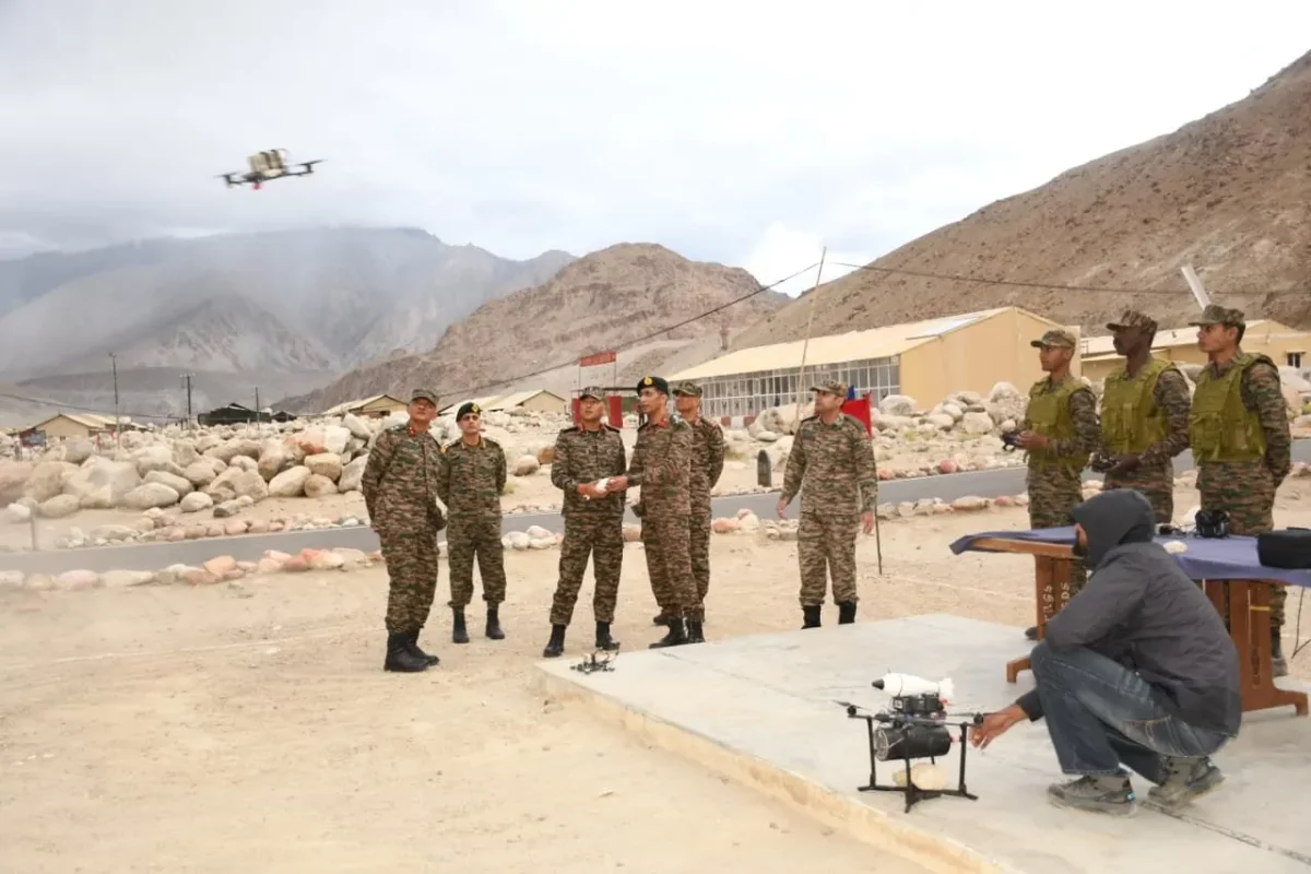 Lt Gen Madanraj Pande Reviews Operational Preparedness in Forward Areas of Ladakh