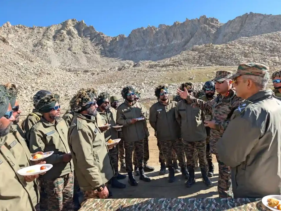 Lt Gen Madanraj Pande Interacting