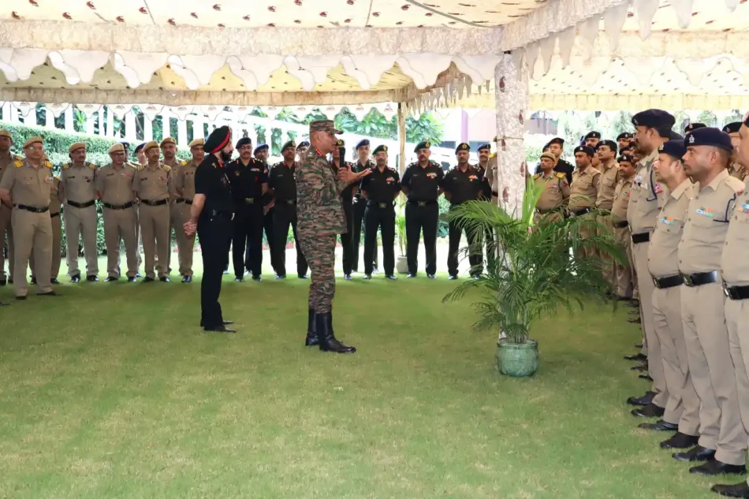 Lt Gen Pratik Sharma Talking