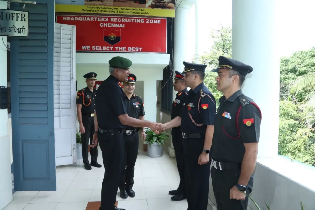Lt Gen RS Sundaram Reviews Indian Army Recruitment and Youth Outreach Initiatives in Tamil Nadu