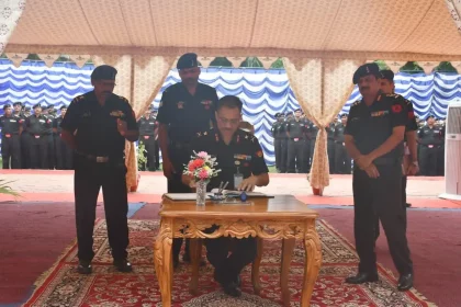Maj Gen Bhatnagar Signing