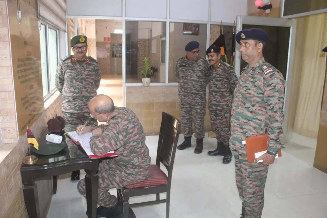 Maj Gen Giriraj Singh Signing