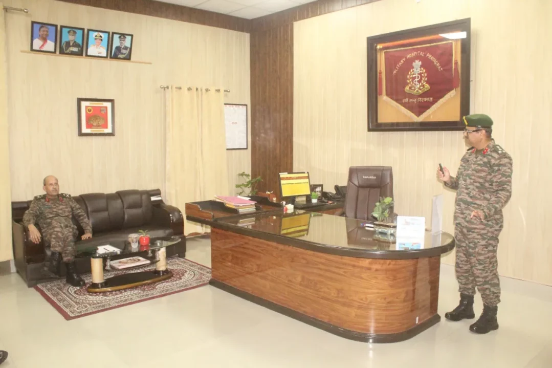 Maj Gen Giriraj Singh Sitting