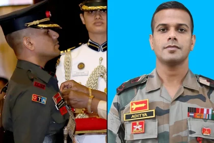 Major Aditya Pratap Singh Earns Shaurya Chakra Twice for Gallantry Along Indo-Myanmar Border