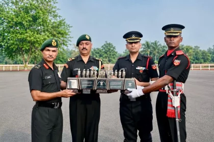 Officer Cadet Getting Award