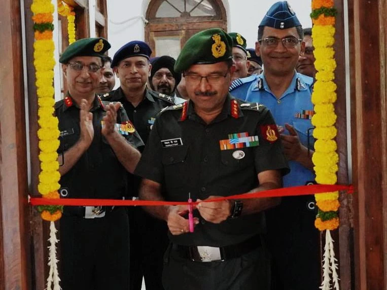 Officer Cutting Ribbon 1