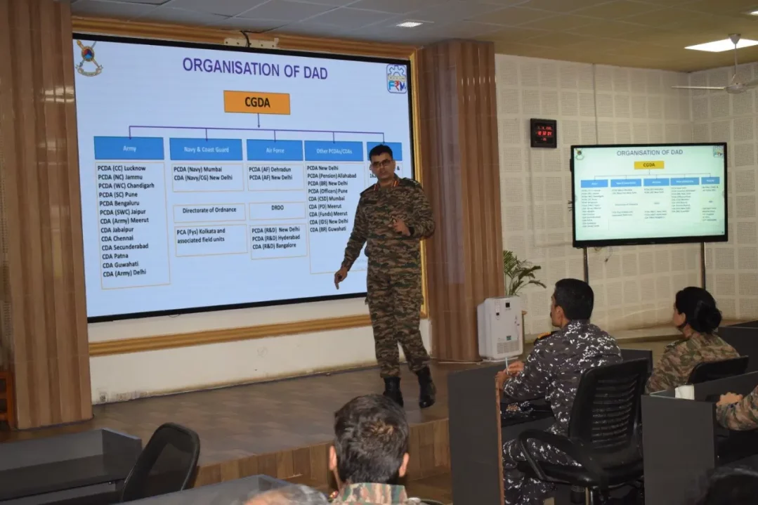 Officer Giving Lecture