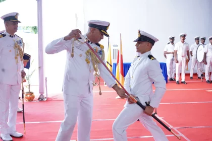 Officer Giving Sword of Honor