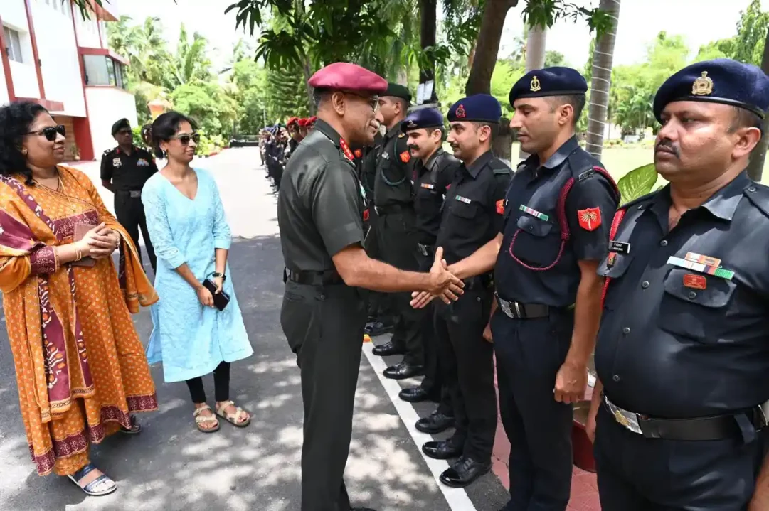 Officer Shaking Hands 4