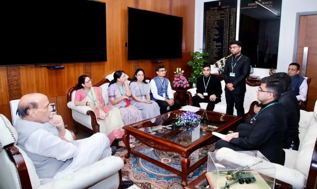 Officer Trainees Interacting