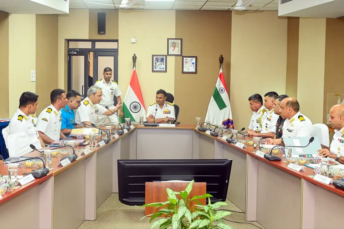 Officers Interacting 8