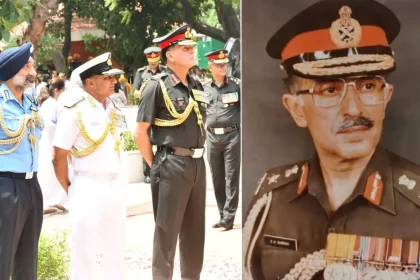 Officers Paying Tribute