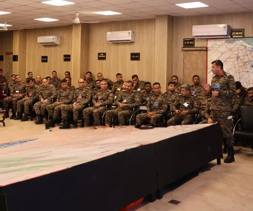 Officers Reviewing 8
