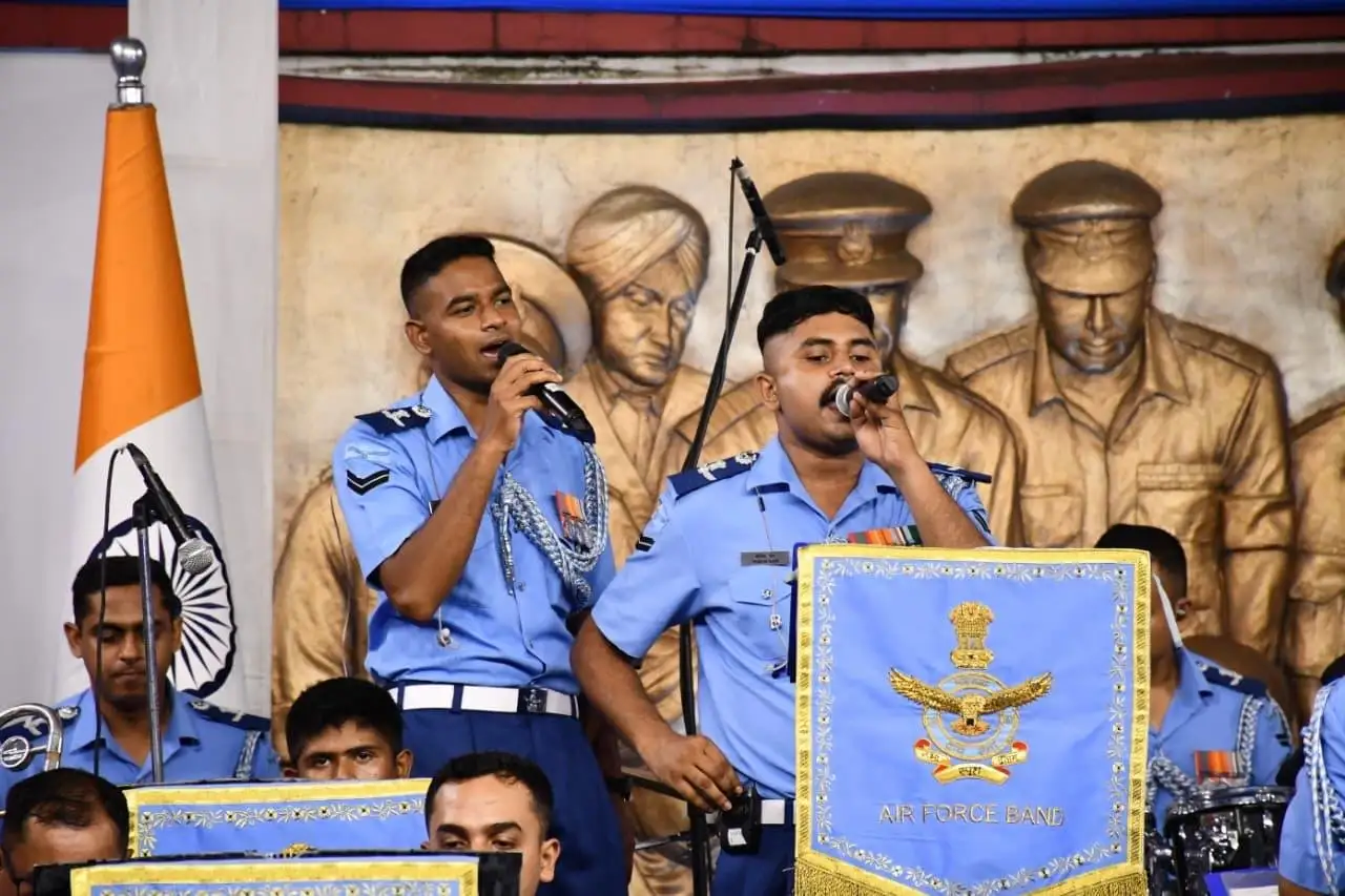 Officers Singing