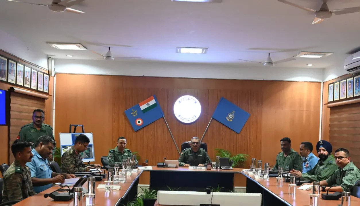 Officers Sitting 3