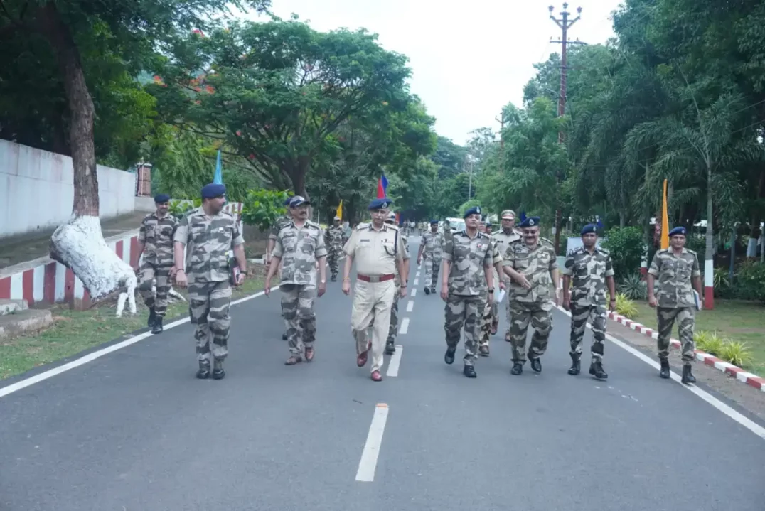 Officers Walking 2