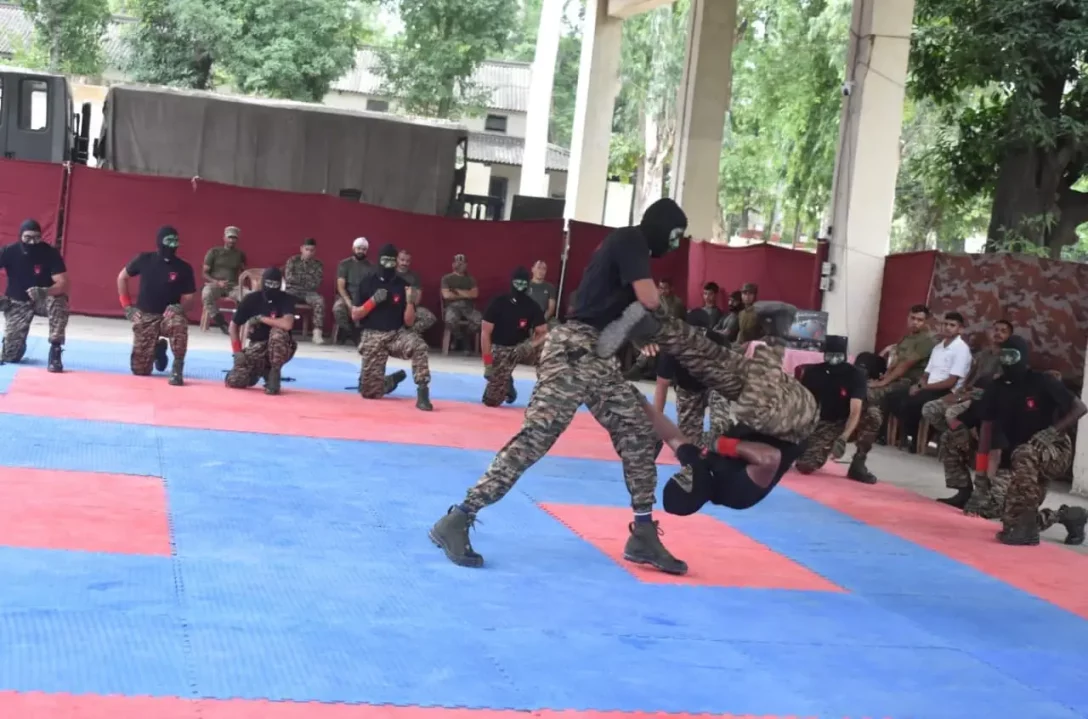 Officers While Practicing