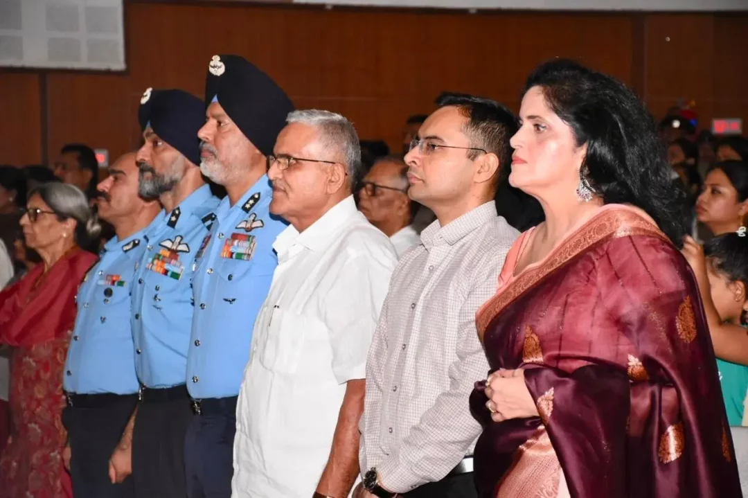 Officers and Officials Standing