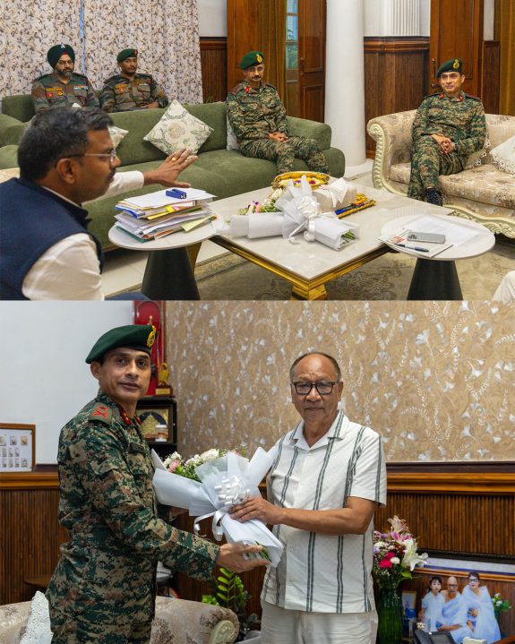 Officers at CM Residence
