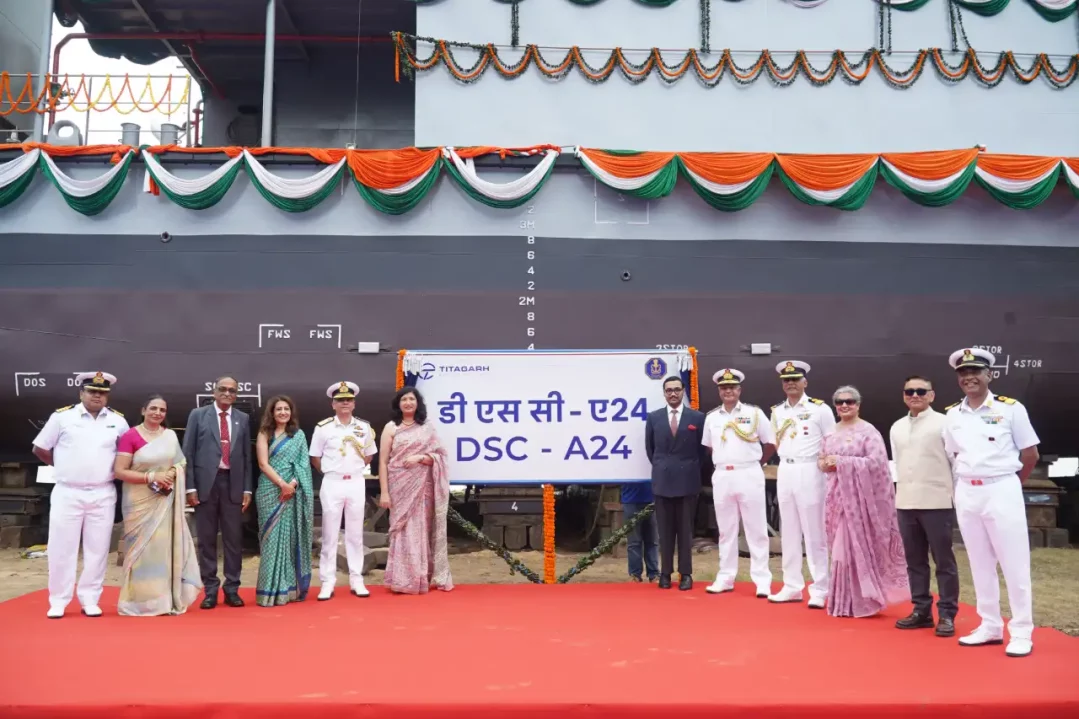 Officers at Inaugration