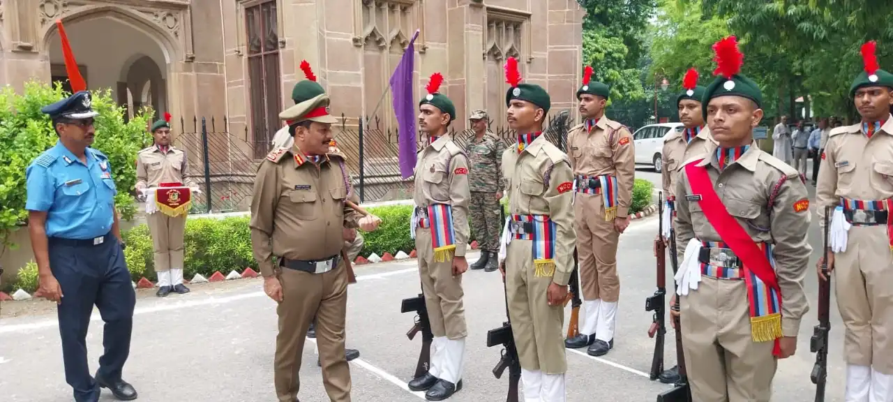 Prof. Bihari Lal Sharma at Ceremony